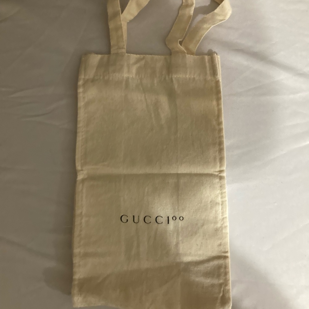 Gucci Beige Canvas Tote